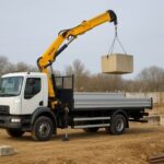 Platforma cu macara – soluția eficientă pentru construcții