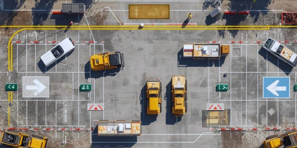 Amenajare căi de acces temporare cu utilaje pentru șantiere și livrări