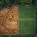 Pregătirea terenurilor sportive prin defrișări selective