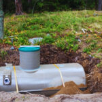 Montaj fose septice tricamerale pe pante: drenaj temporar